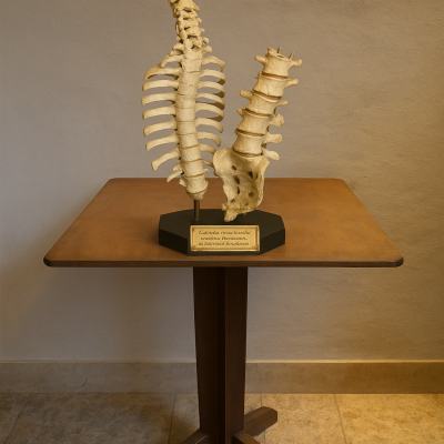 Museo Anatomico "L. Comparini" - Colonna vertebrale: varietà numeriche